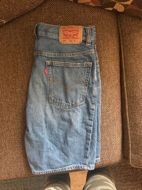 Levi's Light Blue Denim shorts
